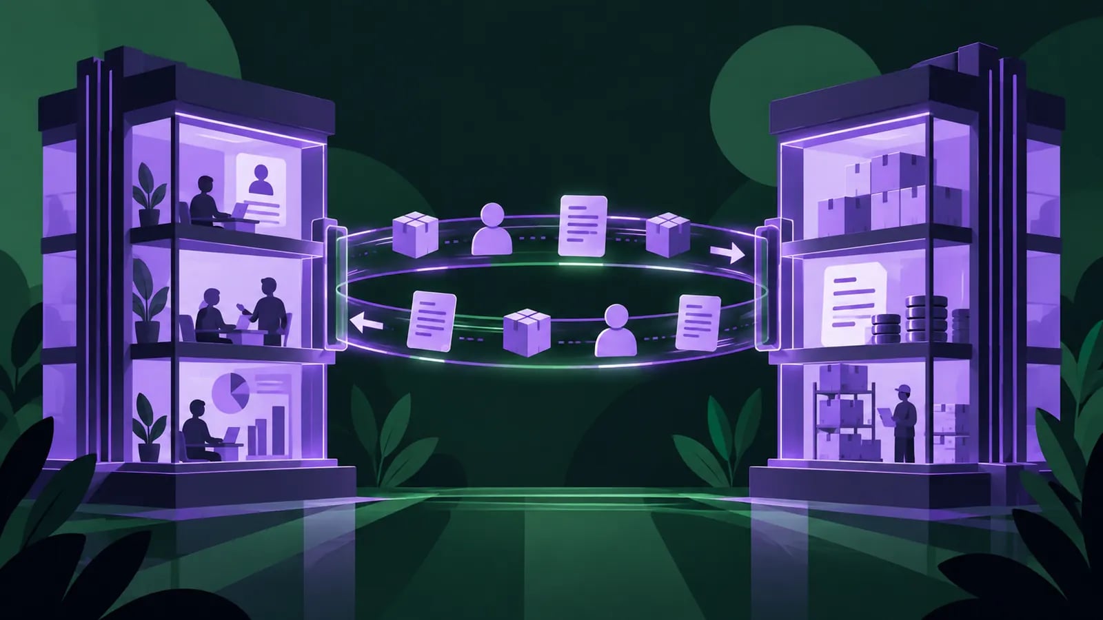 CRM и система 1С обмениваются согласованными записями